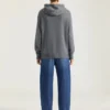 カシミヤニットのフーディー カシミヤニットのフーディー