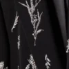 クリスタル刺繍入りウール製シングルブレストジャケット クリスタル刺繍入りウール製シングルブレストジャケット