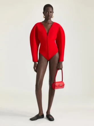 レザー製「Pout」スモールバッグ