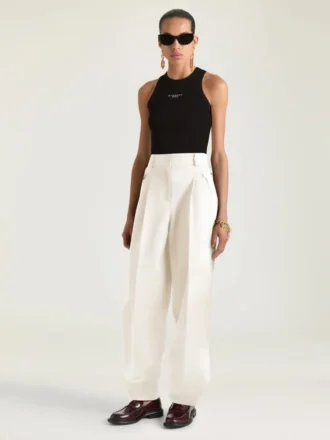 コットン製Slim Fitタンクトップ（Givenchy Parisのプリント入り）