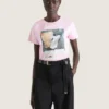 アーカイブプリントをあしらったコットンTシャツ