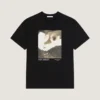 シュルレアリスムプリントのコットンTシャツ シュルレアリスムプリントのコットンTシャツ