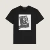 クラッパーボードプリント入りコットンTシャツ