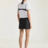 カットアウェイ・ブラプリント入りコットンTシャツ