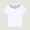 コットン製Tシャツ(デコンストラクテッド・クリスタルプリント) コットン製Tシャツ(デコンストラクテッド・クリスタルプリント)