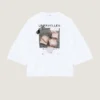 アーカイブプリントを施したコットン製コクーンTシャツ アーカイブプリントを施したコットン製コクーンTシャツ