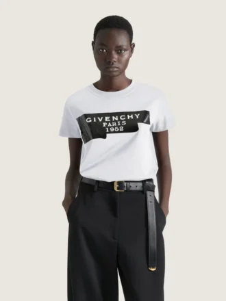 コットン製Tシャツ（Givenchy・テーププリント）