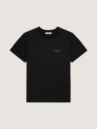 コットン製Tシャツ（Givenchyのスタンププリント）