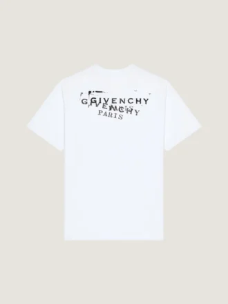 コットン製Tシャツ（Givenchyのスタンププリント）