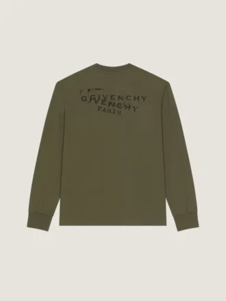 コットン製Tシャツ（Givenchyのスタンププリント）