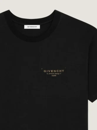 コットン製Tシャツ（Givenchyのスタンププリント）