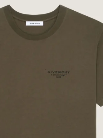 コットン製Tシャツ（Givenchyのスタンププリント）