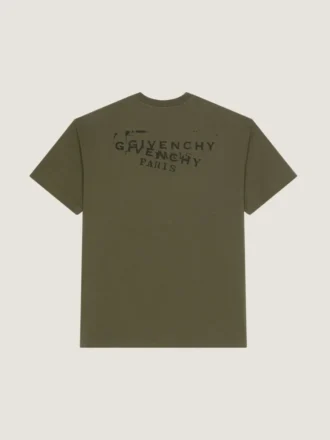 コットン製Tシャツ(Givenchyのスタンププリント) コットン製Tシャツ(Givenchyのスタンププリント)