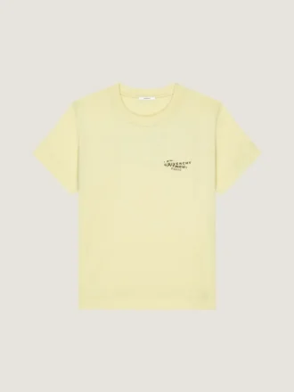 コットン製Tシャツ（Givenchyのスタンププリント）