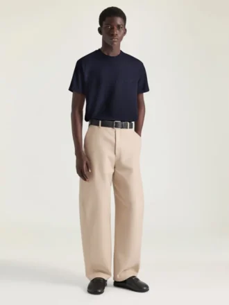 コットンとシルクのTシャツ（Givenchy Parisジャカード柄）