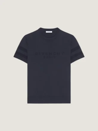 コットンニット製Tシャツ（Givenchy Parisジャカード柄）