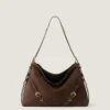 スエード製 ミディアム Voyou Bag スエード製 ミディアム Voyou Bag