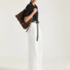 スエード製 ミディアム Voyou Bag スエード製 ミディアム Voyou Bag