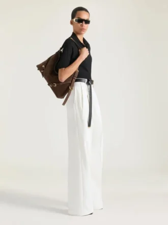 スエード製 ミディアム Voyou Bag