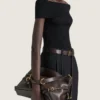 ミディアム・Voyou Bag 光沢レザー ミディアム・Voyou Bag 光沢レザー