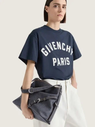 デニム製 ミディアム Voyou Bag